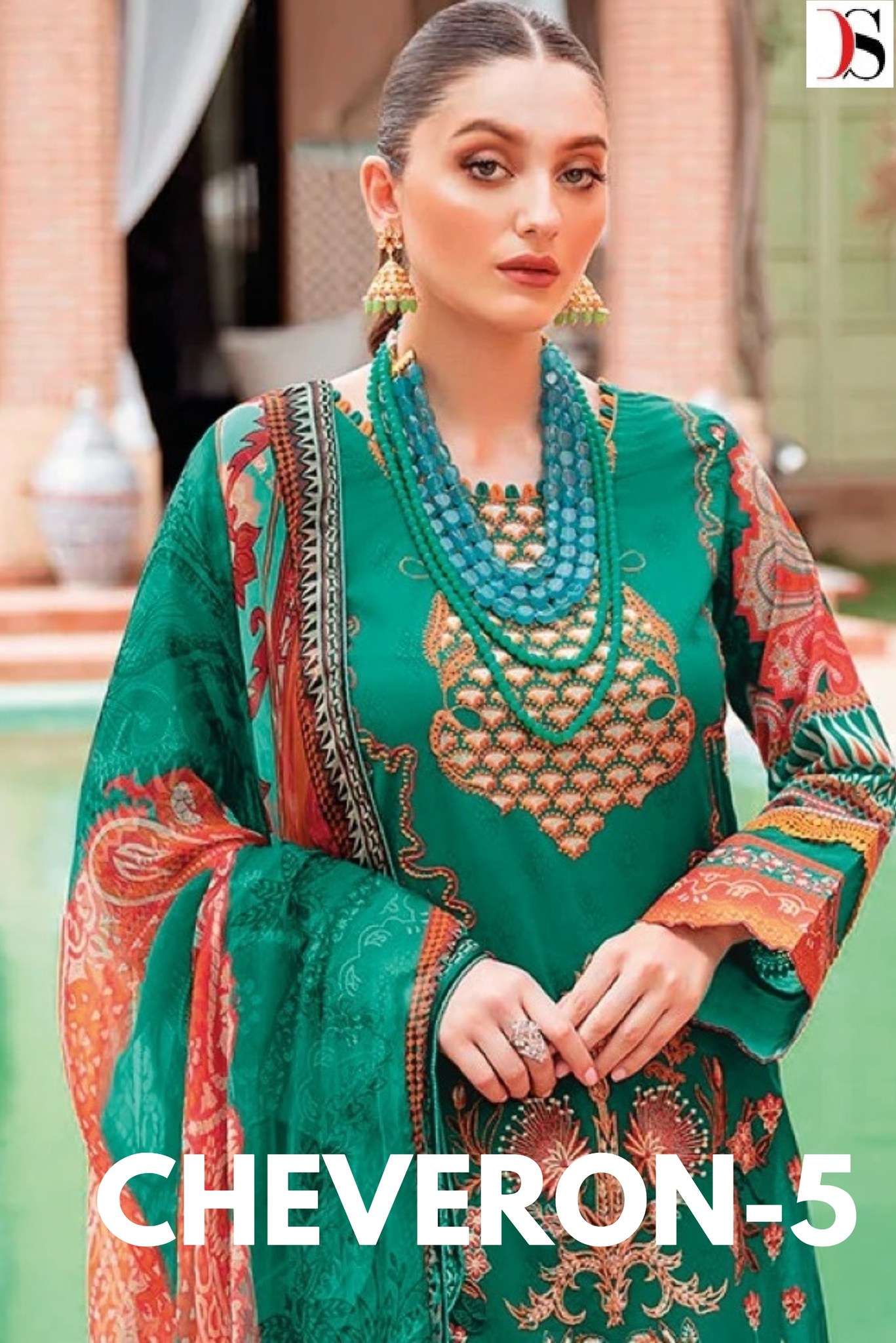 Cheveron lawn-5 by DEEPSY SUITS